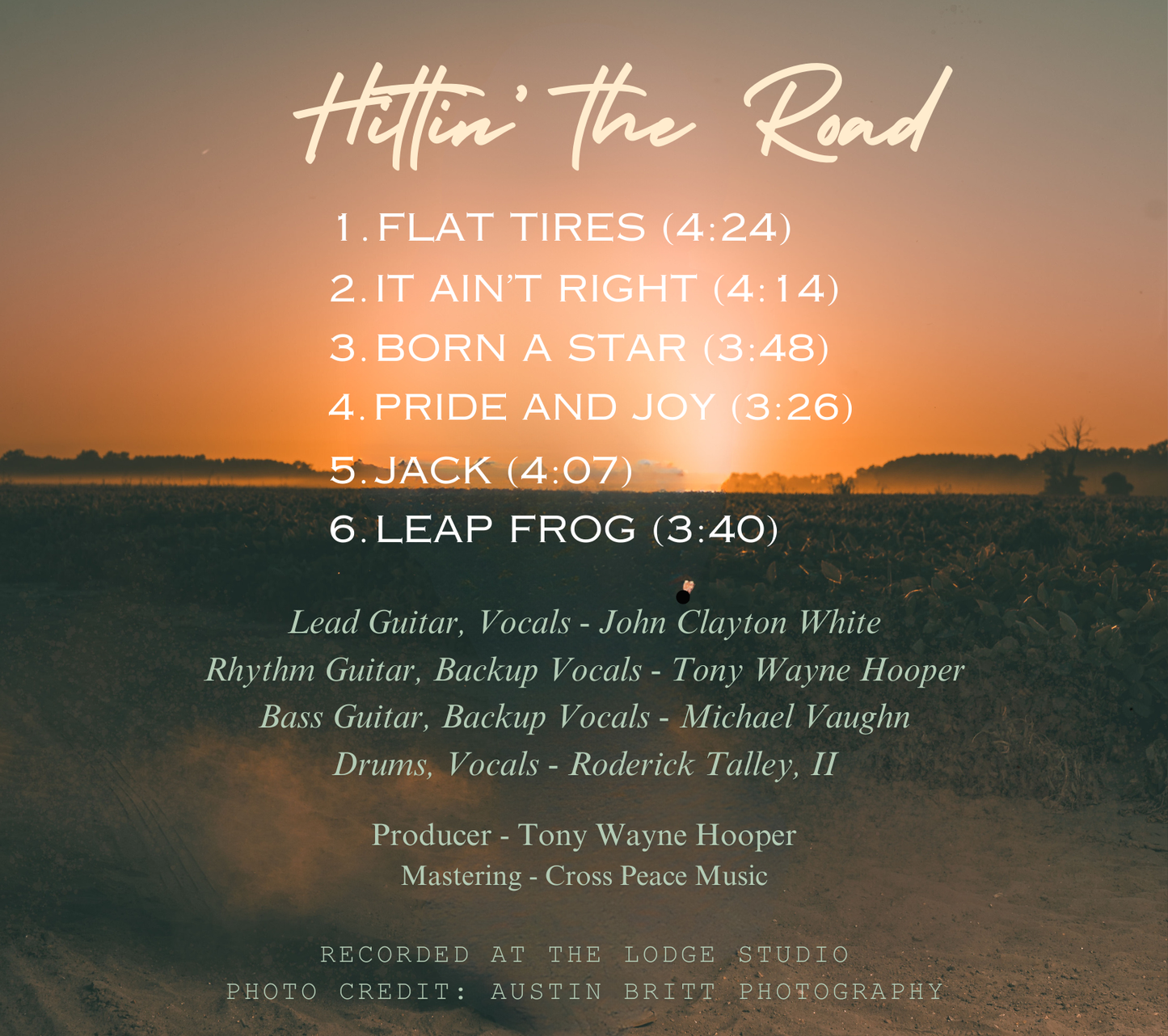 "Hitting' The Road" CD